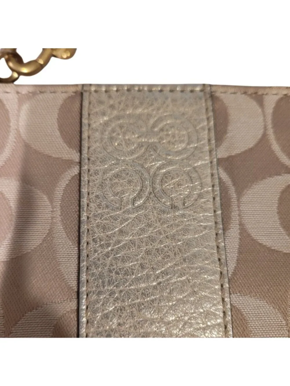 Coach colette signature